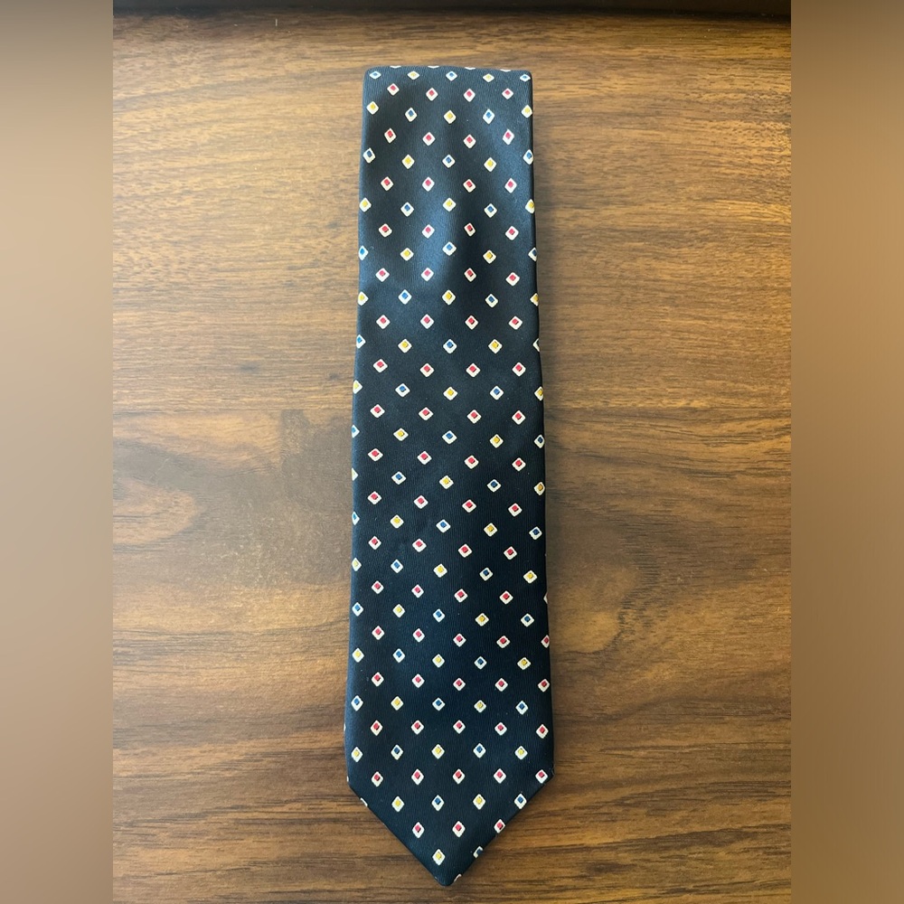 Vintage Le Chateau Silk tie